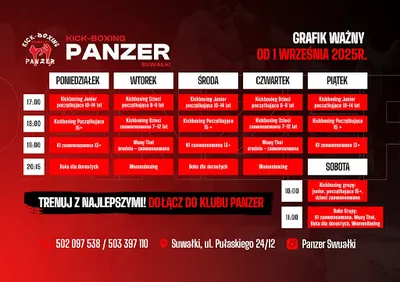 Panzer Suwałki - Kickboxing K1 i Muay Thai